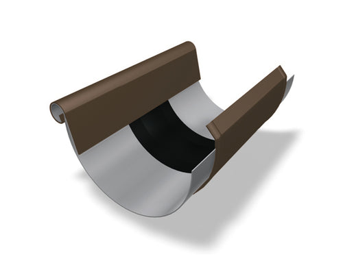 Dehnungselement Aluminium Braun – PREFA Dachentwässerung