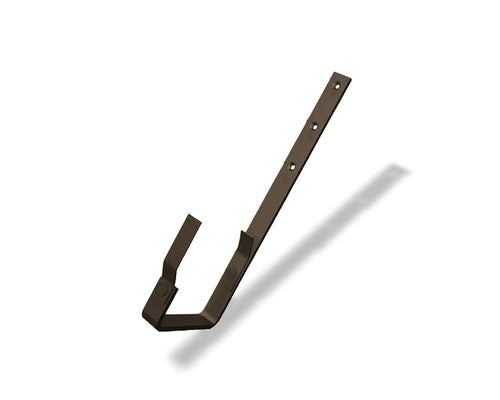 Kastenrinnenhalter Aluminium Braun – PREFA Dachentwässerung