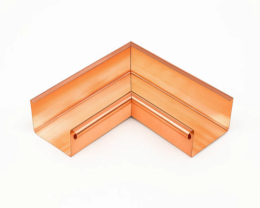 Kastenrinnenwinkel innen 90° Kupfer – Dachentwässerung