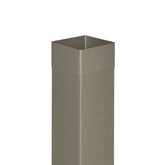 Kastenfallrohr 2 m Titanzink / prePatina blaugrau / Schiefergrau Rheinzink