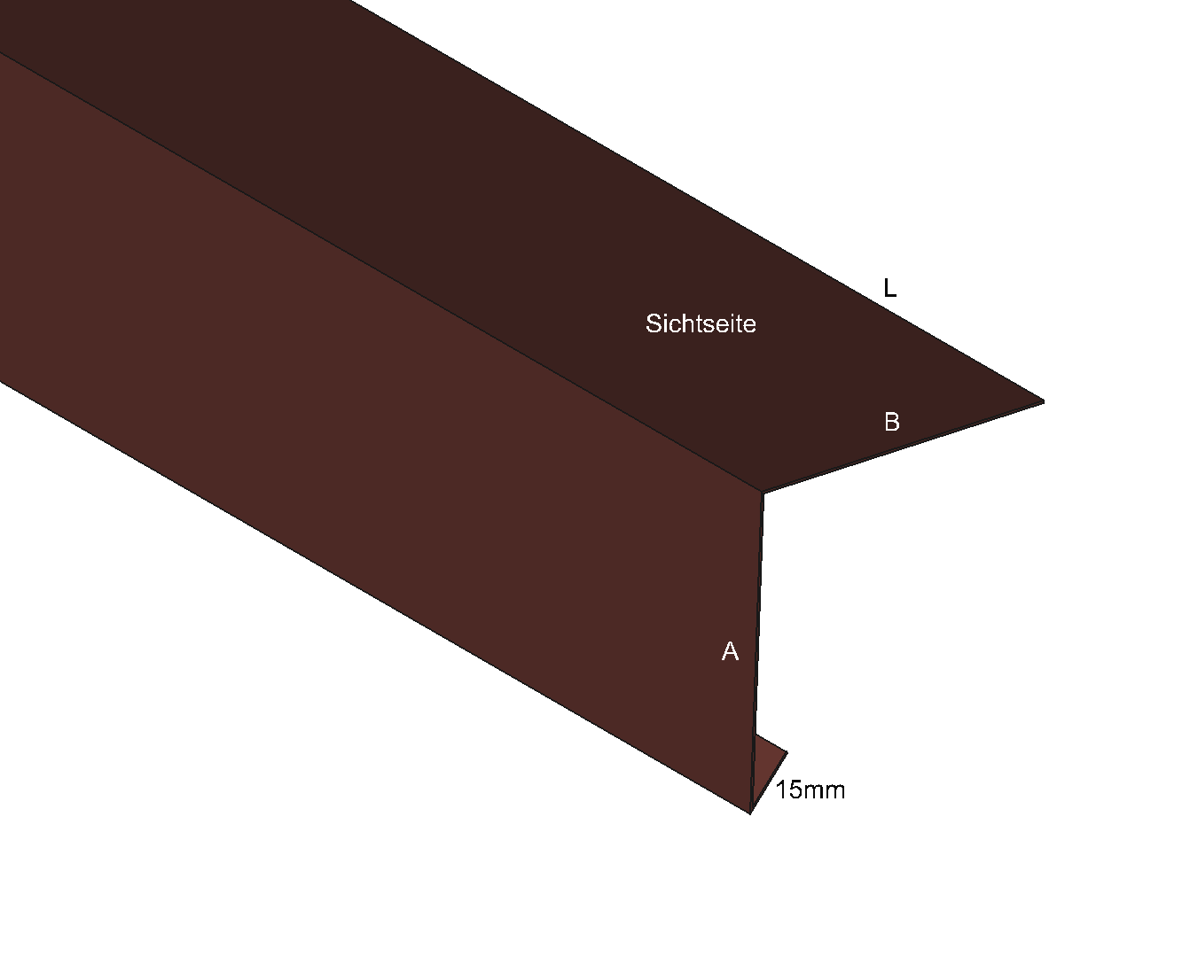 Dachrandprofil_RAL3009_Oxidrot