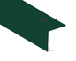Dachrandprofil Aluminium farbig