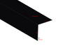 Dachrandprofil Aluminium farbig