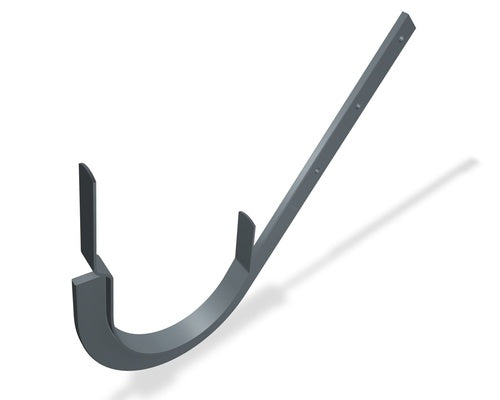 Rinnenhalter halbrund – Alu farbig - PREFA