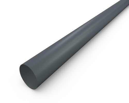 Fallrohr Aluminium Dunkelgrau – PREFA Dachentwässerung