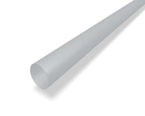 Fallrohr Aluminium Silbermetallic – PREFA Dachentwässerung