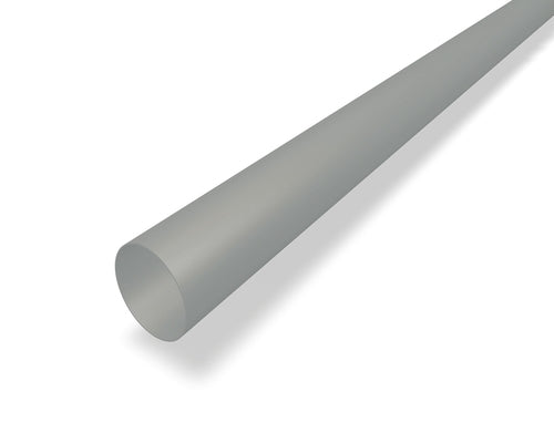 Fallrohr Aluminium Zinkgrau – PREFA Dachentwässerung