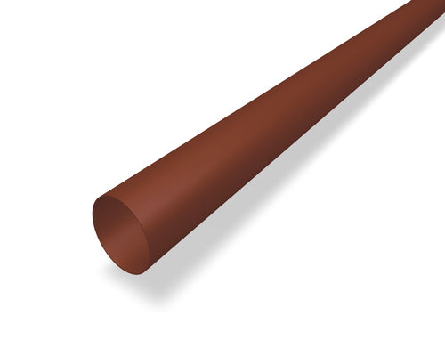 Fallrohr Aluminium Oxydrot – PREFA Dachentwässerung