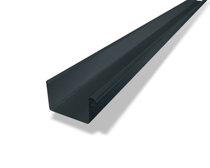Kastenrinne Aluminium Anthrazit – PREFA Dachentwässerung