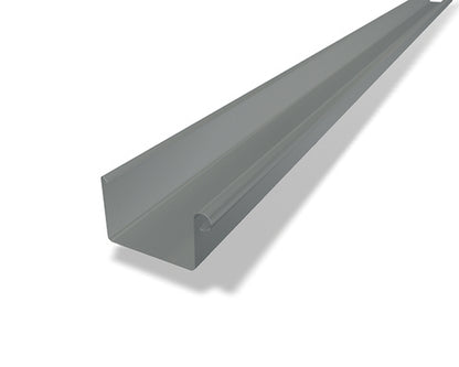 Kastenrinne Aluminium Hellgrau – PREFA Dachentwässerung
