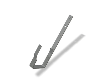 Kastenrinnenhalter Aluminium Patinagrau – PREFA Dachentwässerung