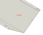 Kehlblech Aluminium farbig