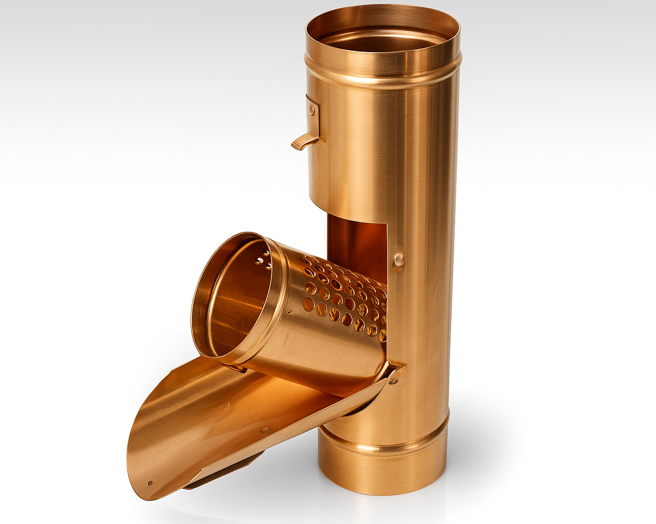 Laubfang Kupfer – Dachentwässerung