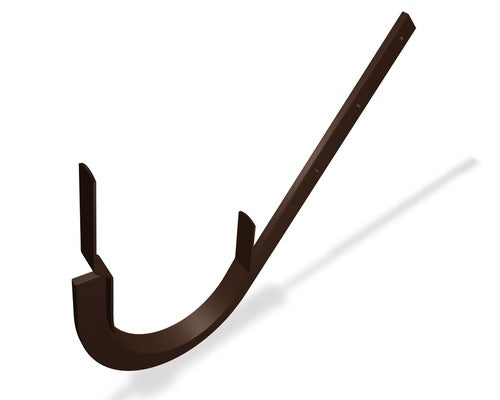 Rinnenhalter halbrund – Alu farbig - PREFA