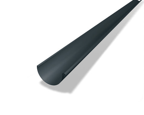 Dachrinne 3 m – Alu farbig – PREFA – halbrund