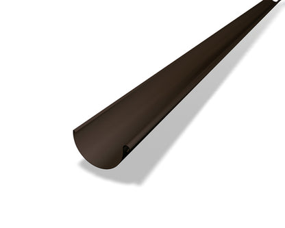 Rinne Aluminium Nussbraun – PREFA Dachentwässerung