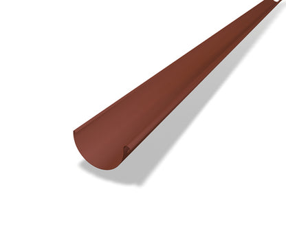 Rinne Aluminium Oxydrot – PREFA Dachentwässerung