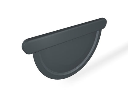 Rinnenboden halbrund universal – Alu farbig - PREFA