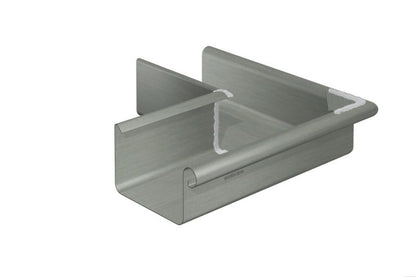 Kastenrinnenwinkel 90° Innen-/Außenecke – Titanzink prePATINA blaugrau – Rheinzink