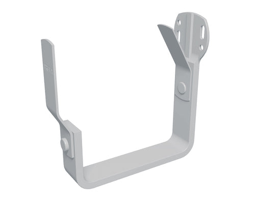 Kastenrinnenhalter für Stirnbrett – Alu farbig - PREFA