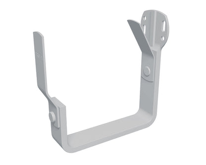 Kastenrinnenhalter für Stirnbrett – Alu farbig - PREFA