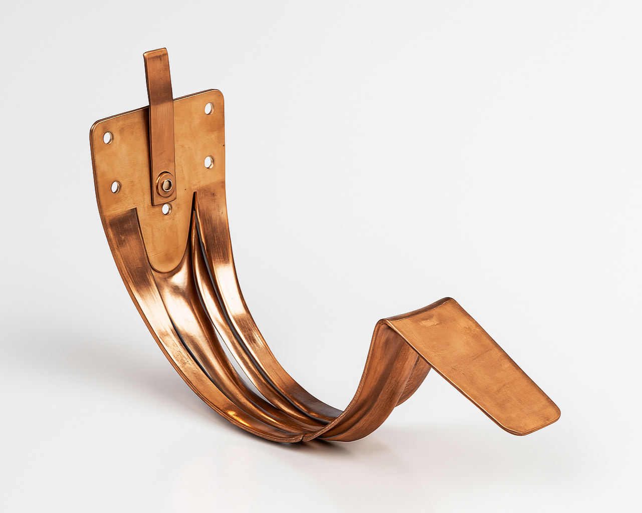 Rinnenhalter für Stirnbrett – Kupfer – Halter für Dachrinne