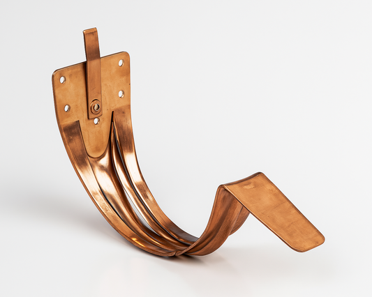 Rinnenhalter für Stirnbrett – Kupfer – Halter für Dachrinne