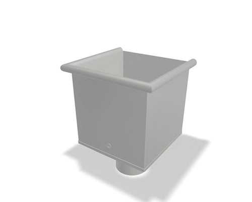 Wasserfangkasten - Alu farbig - PREFA