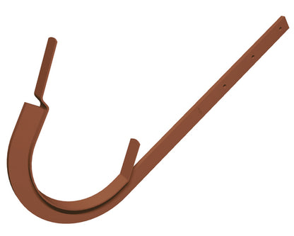 Rinnenhalter halbrund – Alu farbig - PREFA