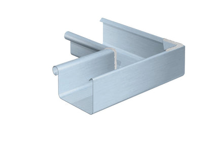 Kastenrinnenwinkel 90° Innen-/Außenecke – Titanzink prePATINA blaugrau – Rheinzink