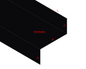 Z-Profil Aluminium farbig